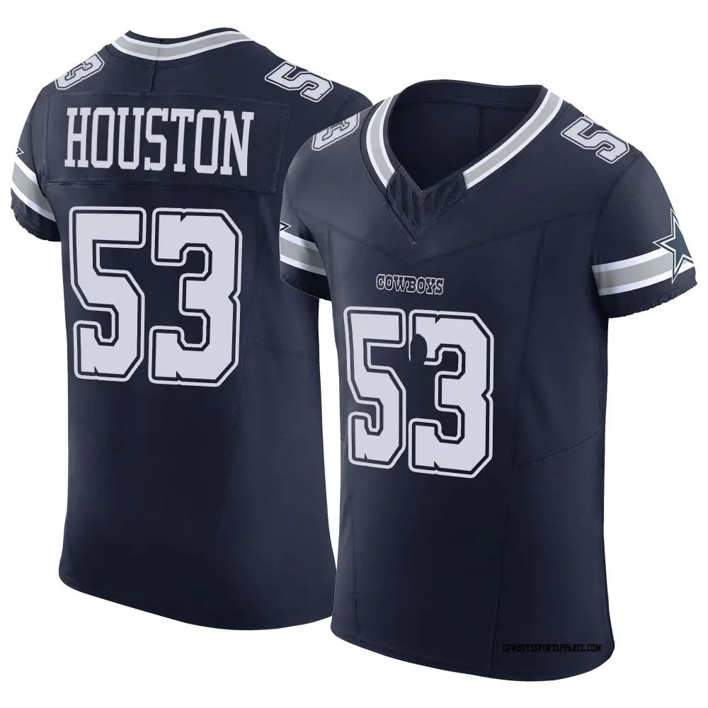 Elite Navy Men's James Houston Dallas Cowboys Vapor F.U.S.E. Jersey