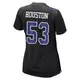 Game Black Women's James Houston Dallas Cowboys Carbon Fashion Jersey