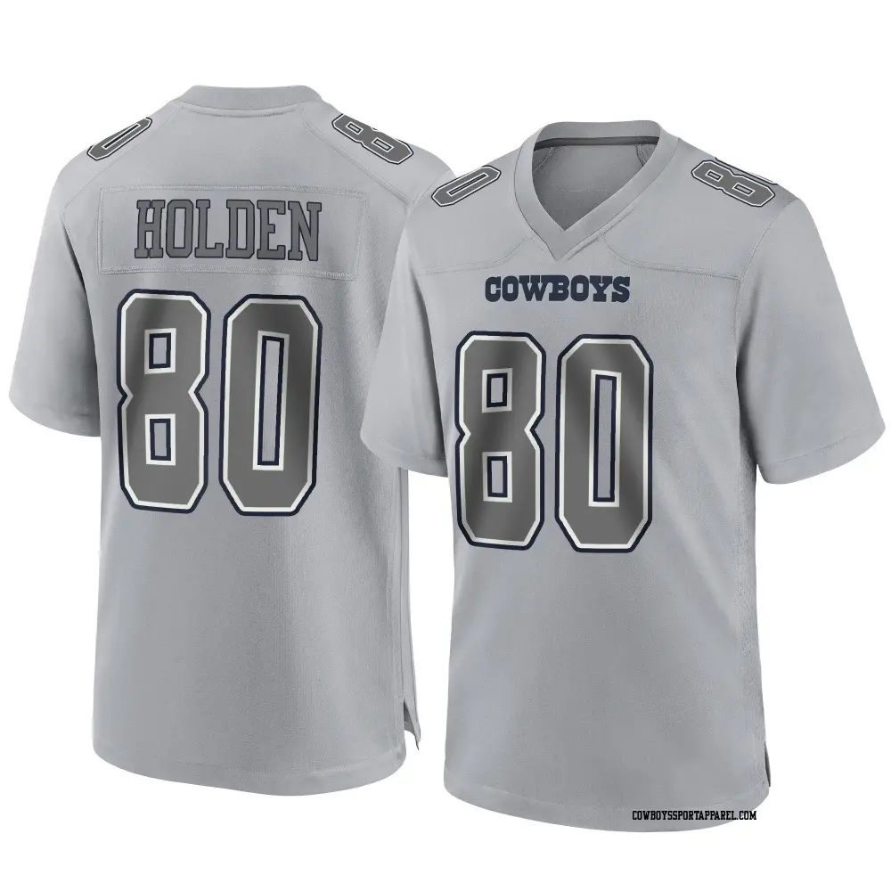 Game Gray Men's Traeshon Holden Dallas Cowboys Atmosphere Fashion Jersey