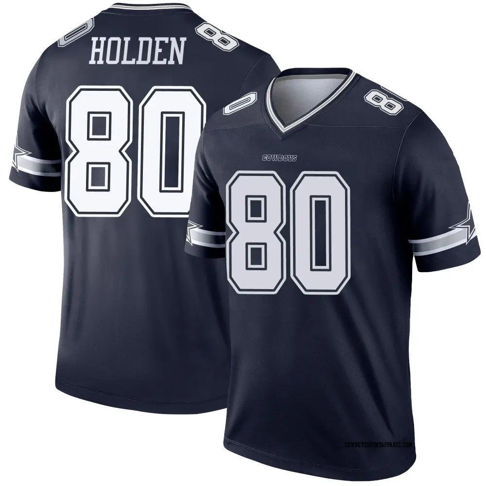 Legend Navy Men's Traeshon Holden Dallas Cowboys Jersey