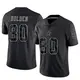 Limited Black Men's Traeshon Holden Dallas Cowboys Reflective Jersey