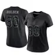 Limited Black Women's Traeshon Holden Dallas Cowboys Reflective Jersey
