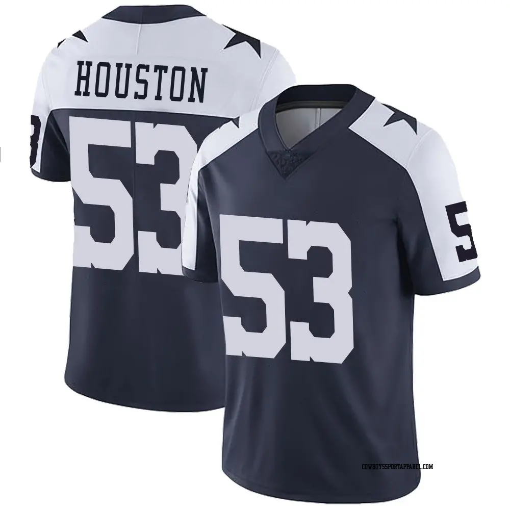 Limited Navy Men's James Houston Dallas Cowboys Alternate Vapor Untouchable Jersey