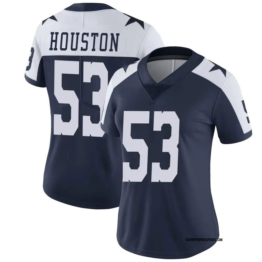 Limited Navy Women's James Houston Dallas Cowboys Alternate Vapor Untouchable Jersey