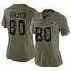 Limited Olive Women's Traeshon Holden Dallas Cowboys 2022 Salute To Service Jersey
