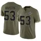 Limited Olive Youth James Houston Dallas Cowboys 2022 Salute To Service Jersey