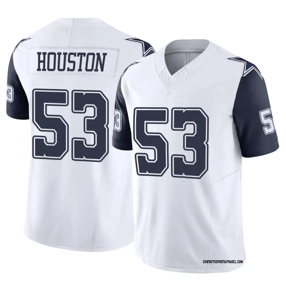 Limited White Men's James Houston Dallas Cowboys 2nd Alternate Vapor F.U.S.E. Jersey