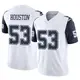 Limited White Men's James Houston Dallas Cowboys 2nd Alternate Vapor F.U.S.E. Jersey