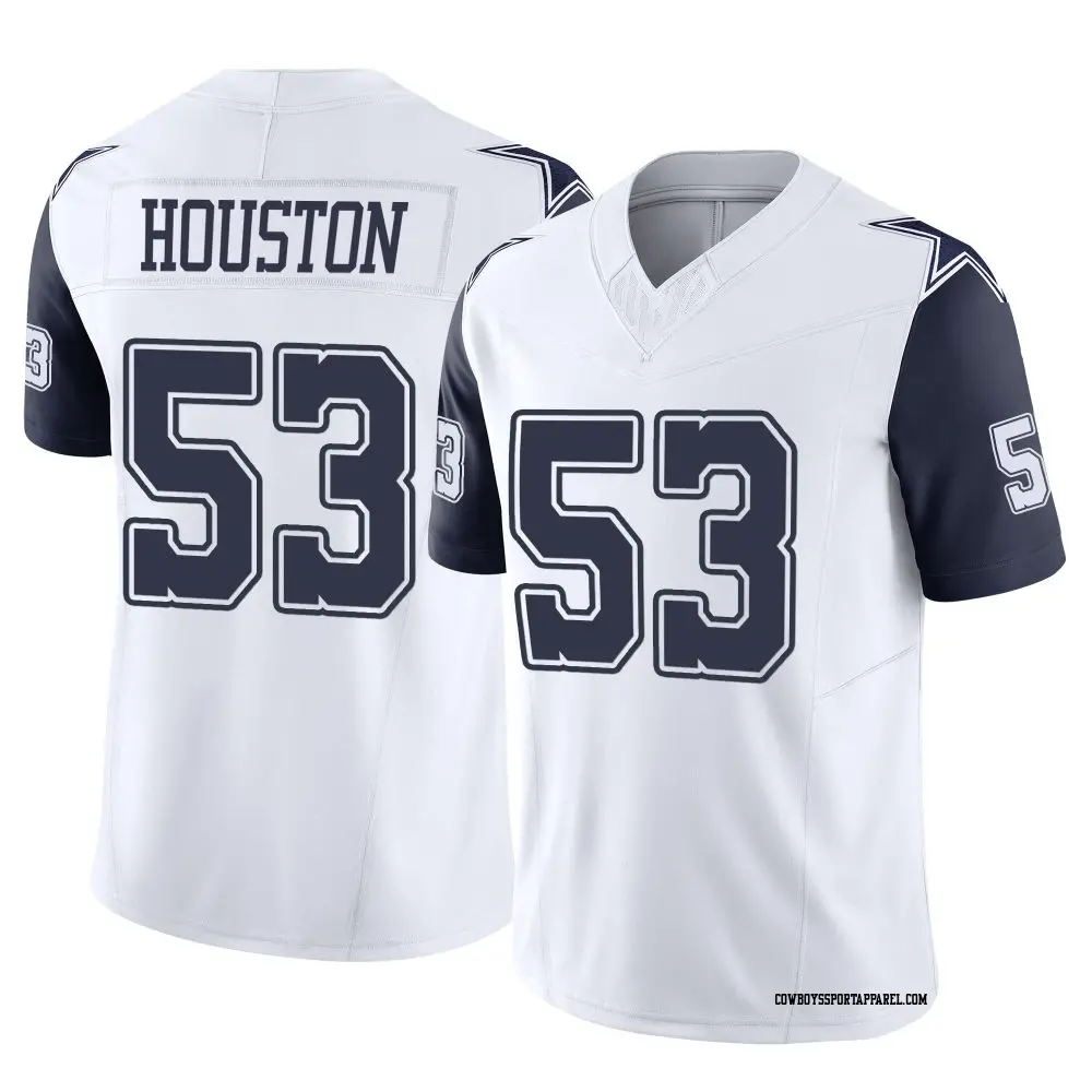 Limited White Youth James Houston Dallas Cowboys 2nd Alternate Vapor F.U.S.E. Jersey